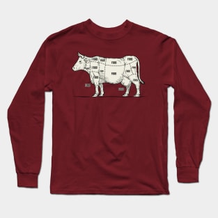 Food Food And Food Long Sleeve T-Shirt